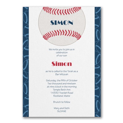 Baseball Invitations