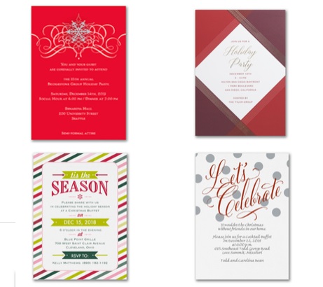 Christmas Party Invitations