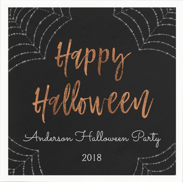 Halloween Party Napkin